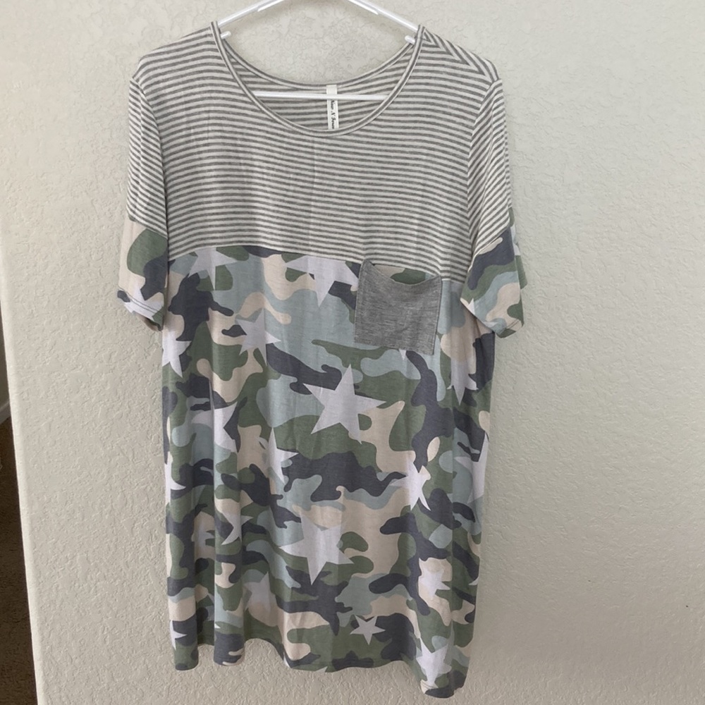 Now N Forever Camo Star Tee